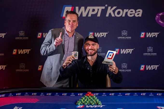 Daniel Merrilees, WPT Korea High Roller champion