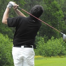 Dr Gordon Morrison, golf